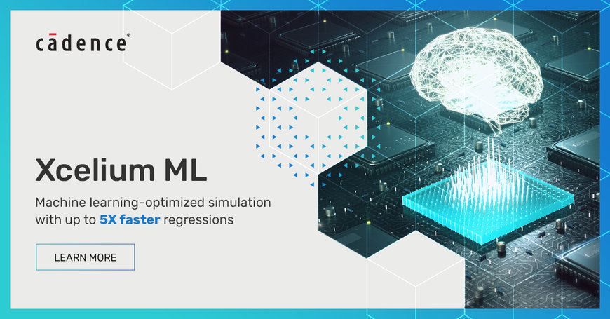 Cadence optimise son simulateur logique Xcelium avec l’apprentissage automatique pour permettre des tests de non-régression jusqu’à 5 fois plus rapides